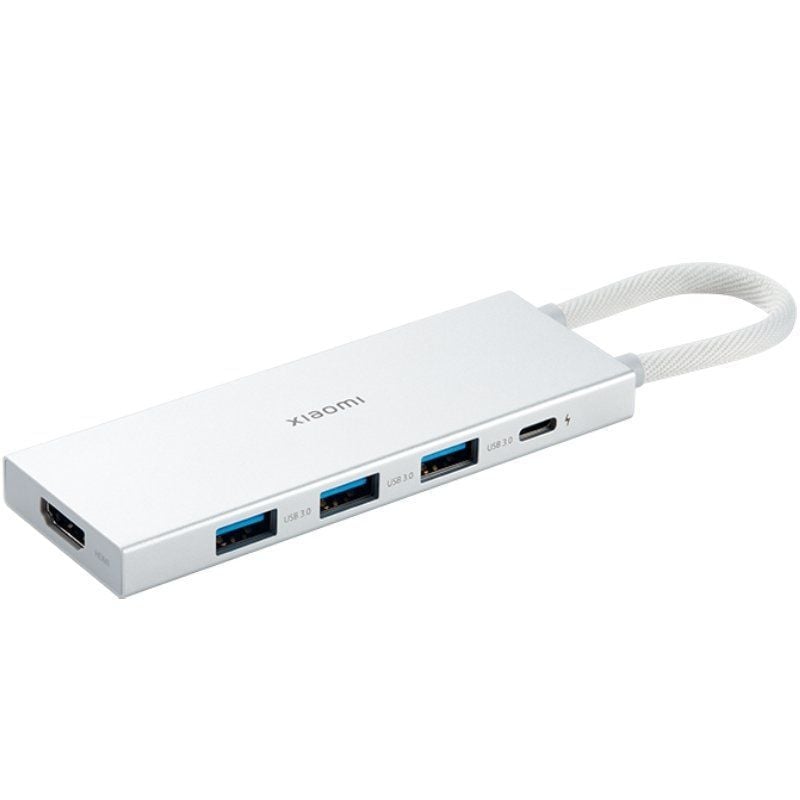 Base de Ligação USB 3.0 Tipo C Xiaomi 5 em 1 / 3xusb / 1xusb Tipo C PD / 1xhdmi / Branco