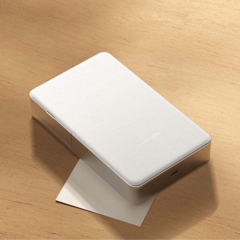 Impressora Fotográfica Portátil Xiaomi Photo Printer Pro / Bluetooth / Prata