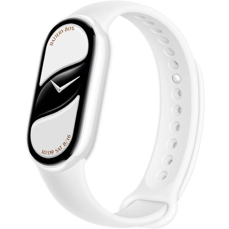 Pulseira Smartband Xiaomi Smart Band 10 Edição Cerâmica / Branco Pérola