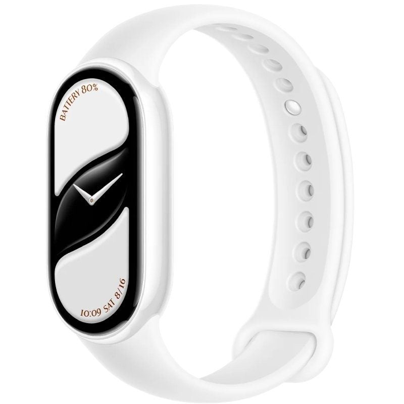 Pulseira Smartband Xiaomi Smart Band 10 Edição Cerâmica / Branco Pérola