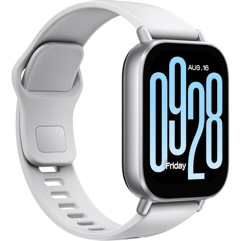 Xiaomi Redmi Watch 5 Active Smartwatch / Notificações / Ritmo Cardíaco / Prateado