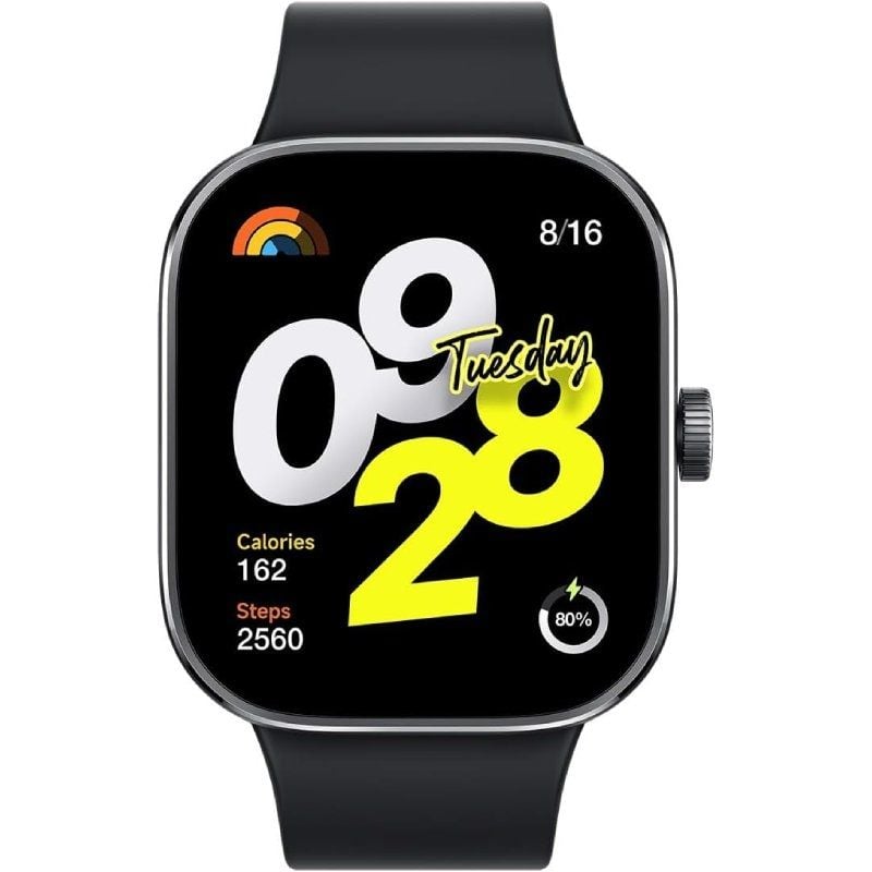 Xiaomi Redmi Watch 4 Smartwatch / Notificações / Ritmo Cardíaco / GPS / Preto