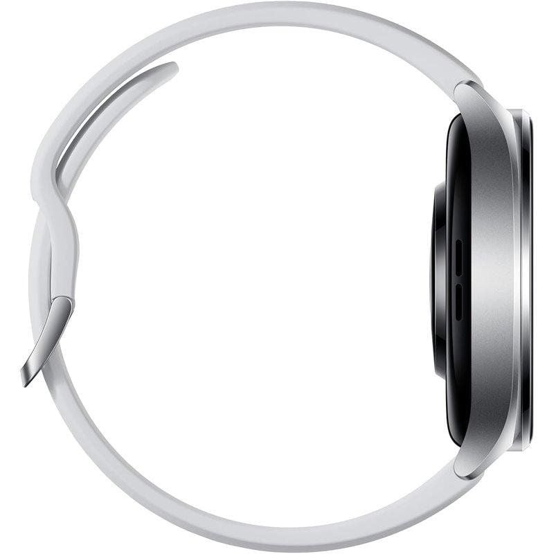 Smartwatch Xiaomi Watch 2 / Notificações / Frequência Cardíaca / GPS / Prata