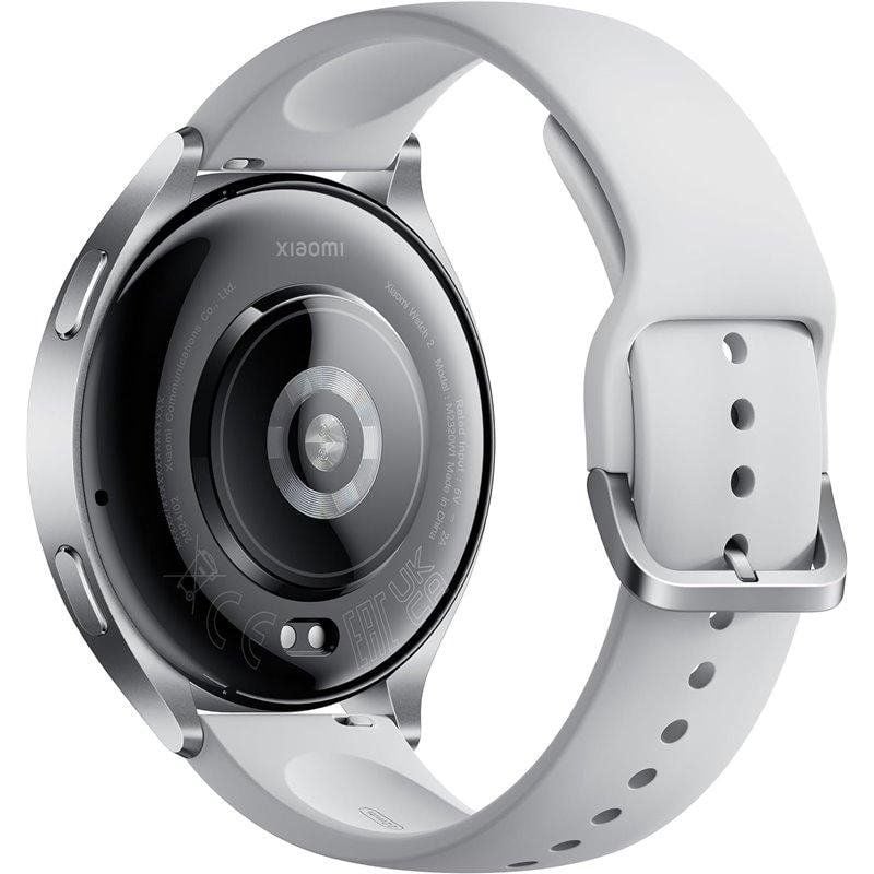 Smartwatch Xiaomi Watch 2 / Notificações / Frequência Cardíaca / GPS / Prata
