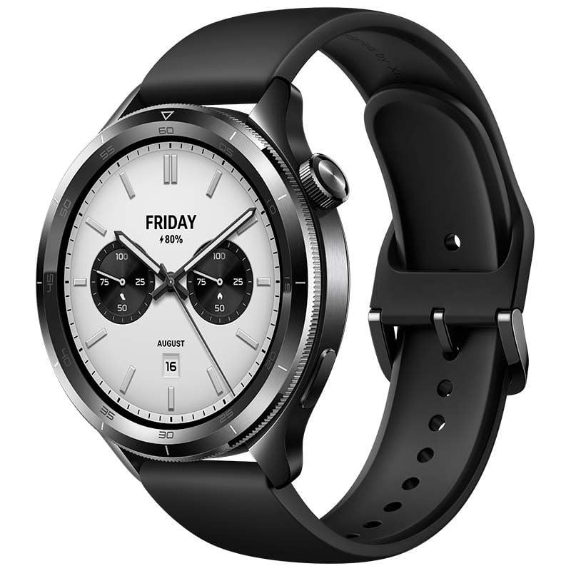 Xiaomi Watch S4 Smartwatch / Notificações / Ritmo Cardíaco / GPS / Preto