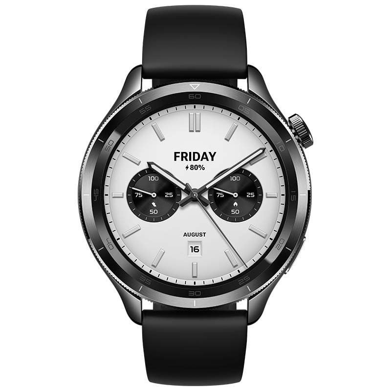 Xiaomi Watch S4 Smartwatch / Notificações / Ritmo Cardíaco / GPS / Preto