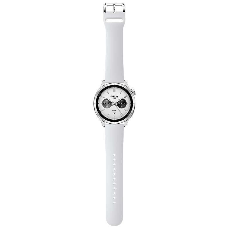 Xiaomi Watch S4 Smartwatch / Notificações / Ritmo Cardíaco / GPS / Prateado