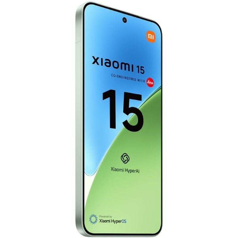 Smartphone Xiaomi 15 com Nfc, 12 GB / 256 Gb, 6,36 Polegadas, 5g, Verde