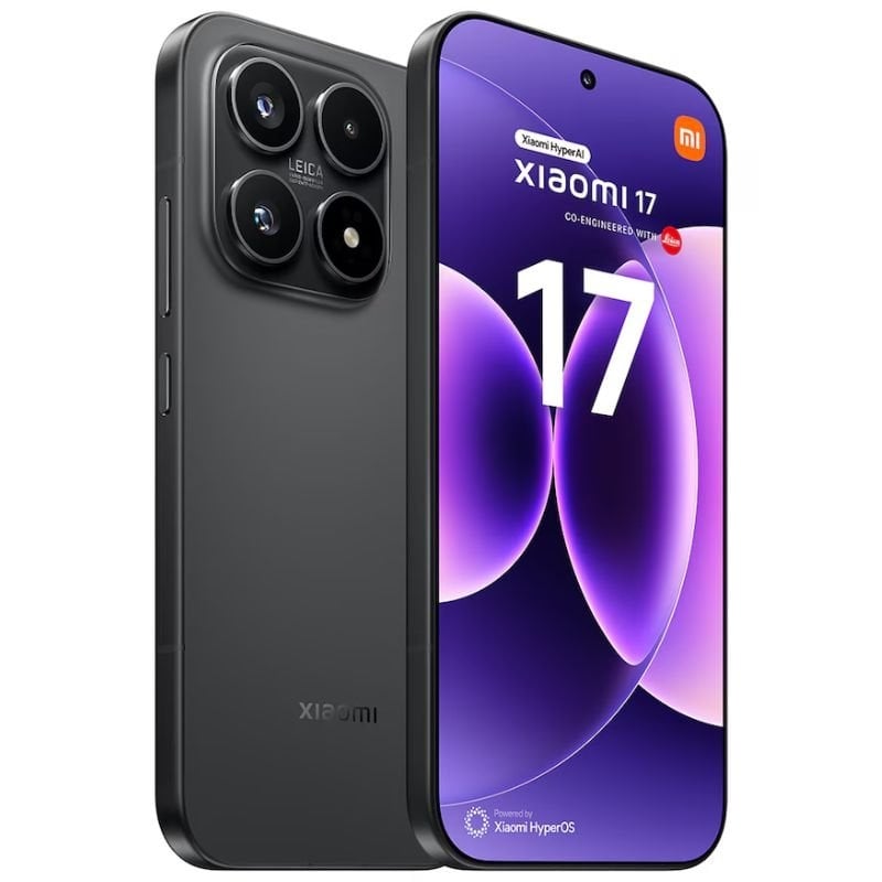 Smartphone Xiaomi 17 12 GB / 512 GB / 6,3" / 5G / Preto