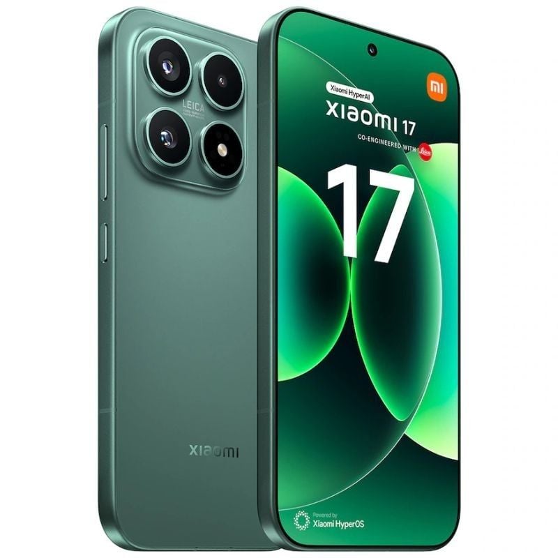 Smartphone Xiaomi 17 12 GB / 512 GB / 6,3" / 5G / Verde