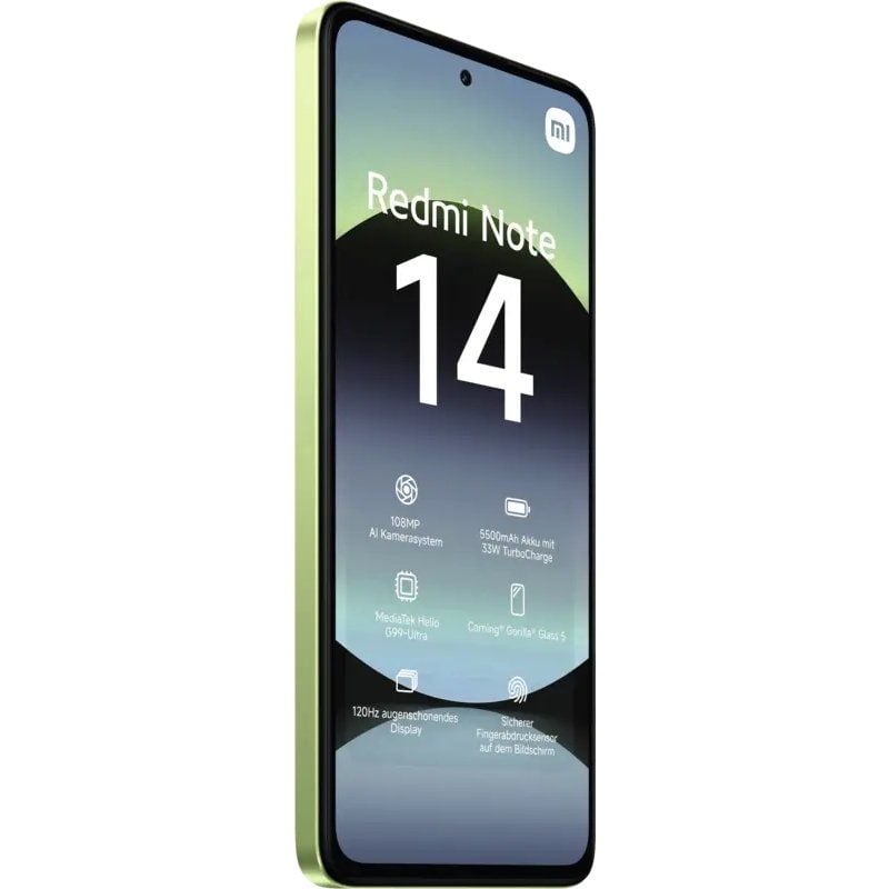 Smartphone Xiaomi Redmi Note 14 8GB / 256GB / 6.67" / Verde