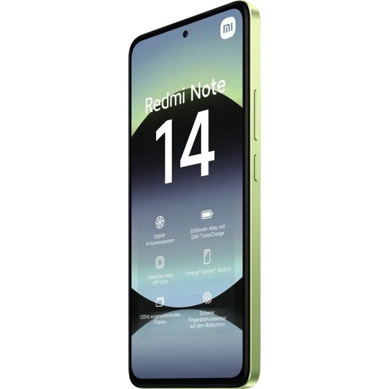 Smartphone Xiaomi Redmi Note 14 8GB / 256GB / 6.67" / Verde