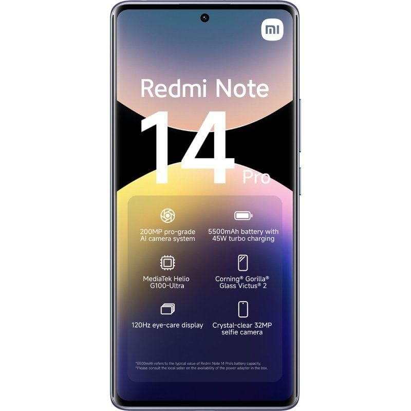 Smartphone Xiaomi Redmi Note 14 Pro 12GB / 512GB / 6.67" / Roxo
