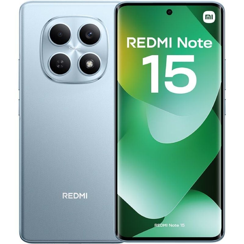 Smartphone Xiaomi Redmi Note 15 6GB / 128GB / 6.77" / Azul Glaciar