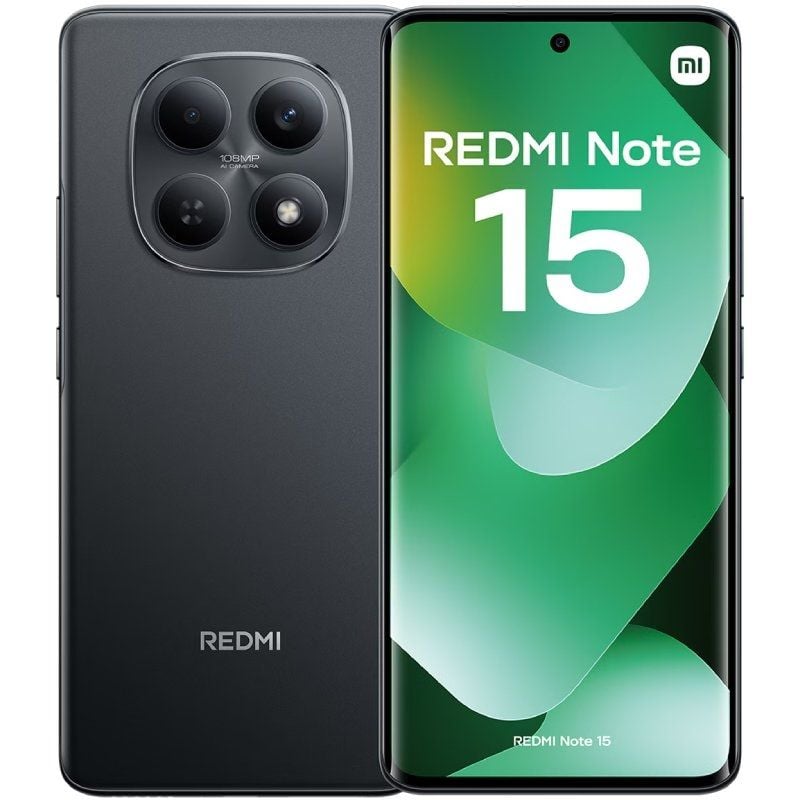 Smartphone Xiaomi Redmi Note 15 8GB / 256GB / 6.77" / Preto