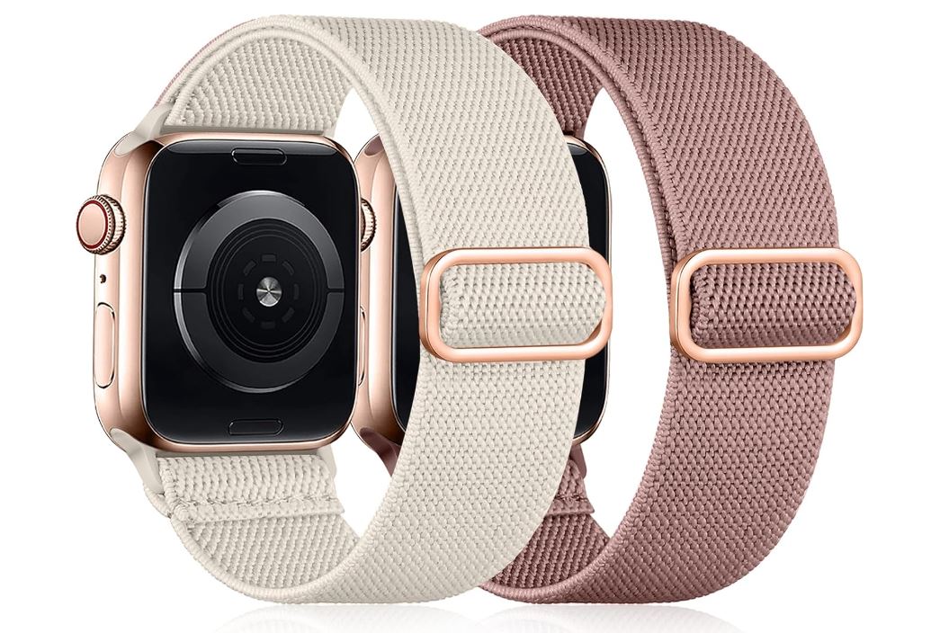 Bracelete iWatch universal 38/40/41 mm ajustável nylon