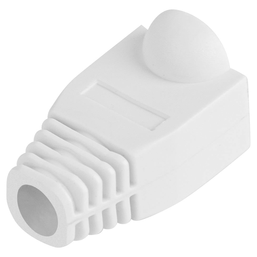 Capuchon en caoutchouc Lanberg pour connecteur RJ45, blanc - 1 unité