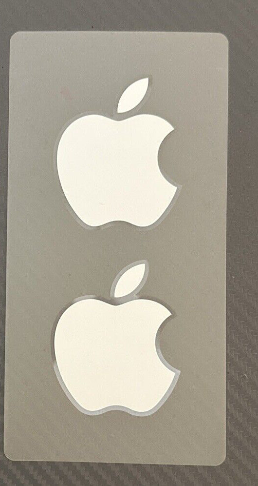 Autocolantes da Apple- Pack de 2 Unidades