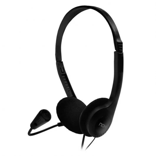 NOX Voice One Stereo Headset com Microfone Preto