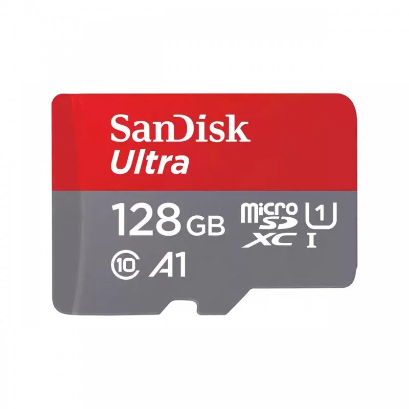 SanDisk Ultra microSDXC 128GB UHS-I A1 Classe 10 com Adaptador