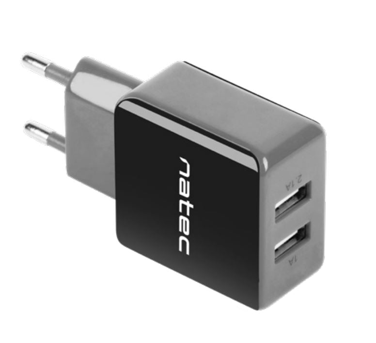 NATEC 2-in-1 USB Charger