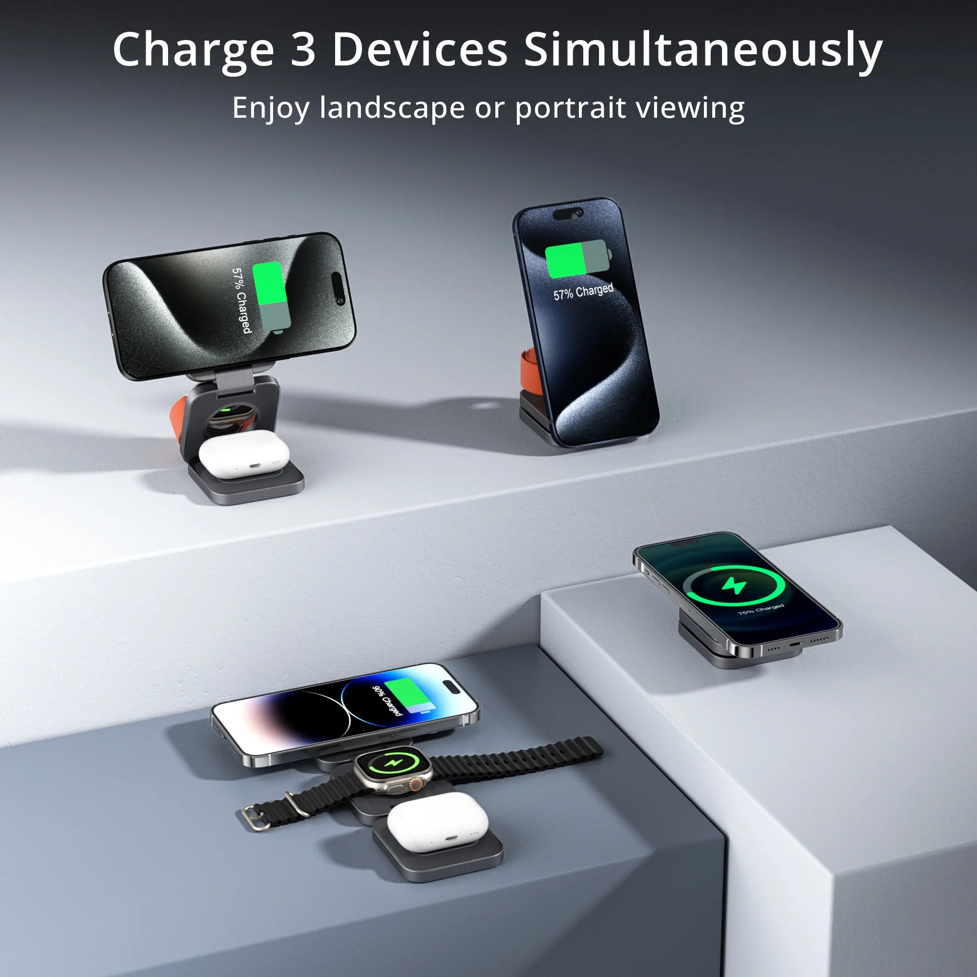 3 in 1 Wireless Charger