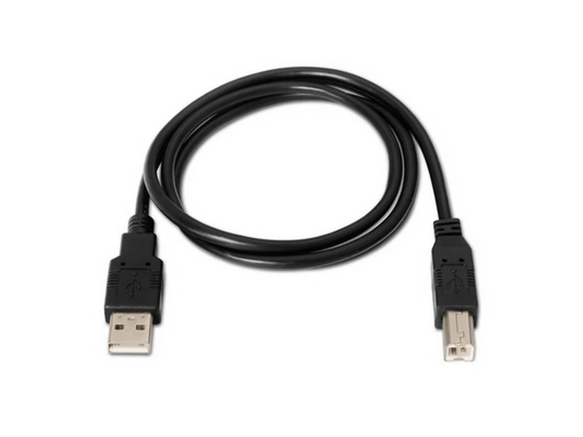 Nanocable Cabo USB Tipo A para Tipo B Preto para Impressora