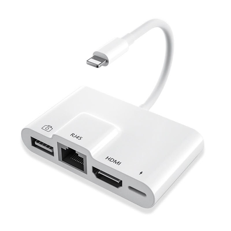 Adaptateur Lightning 4 en 1