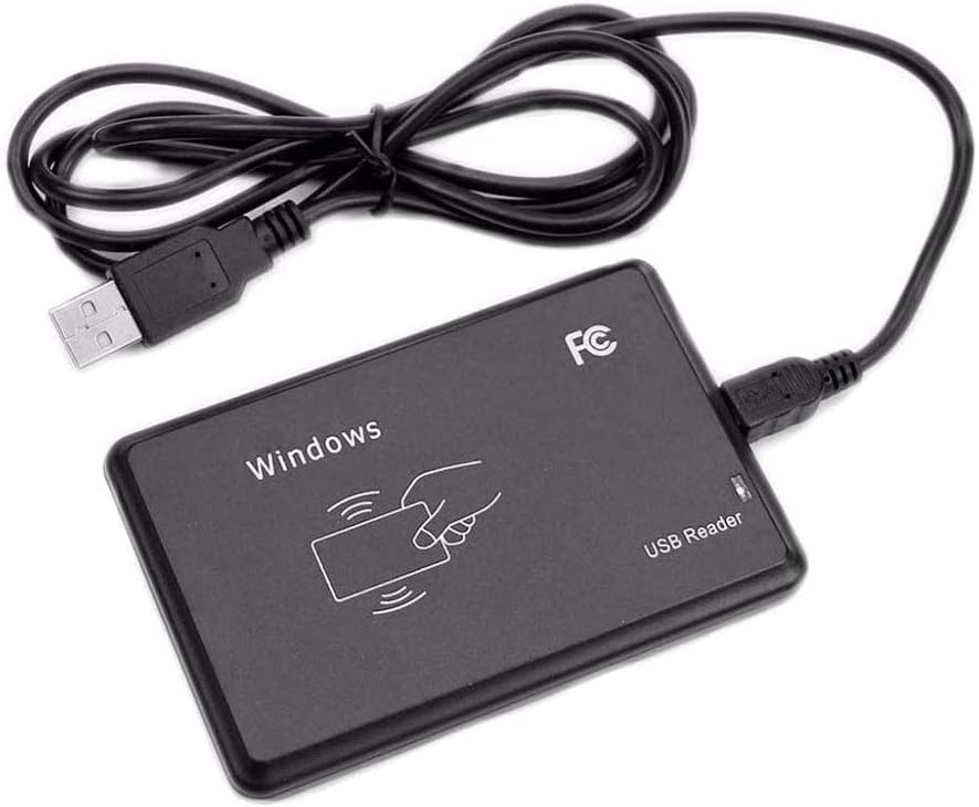 Leitor de cartões Swipe Card Reader Plug and Play