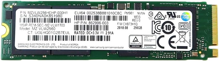 Samsung 256GB M.2 Disk MZ-VLW2560