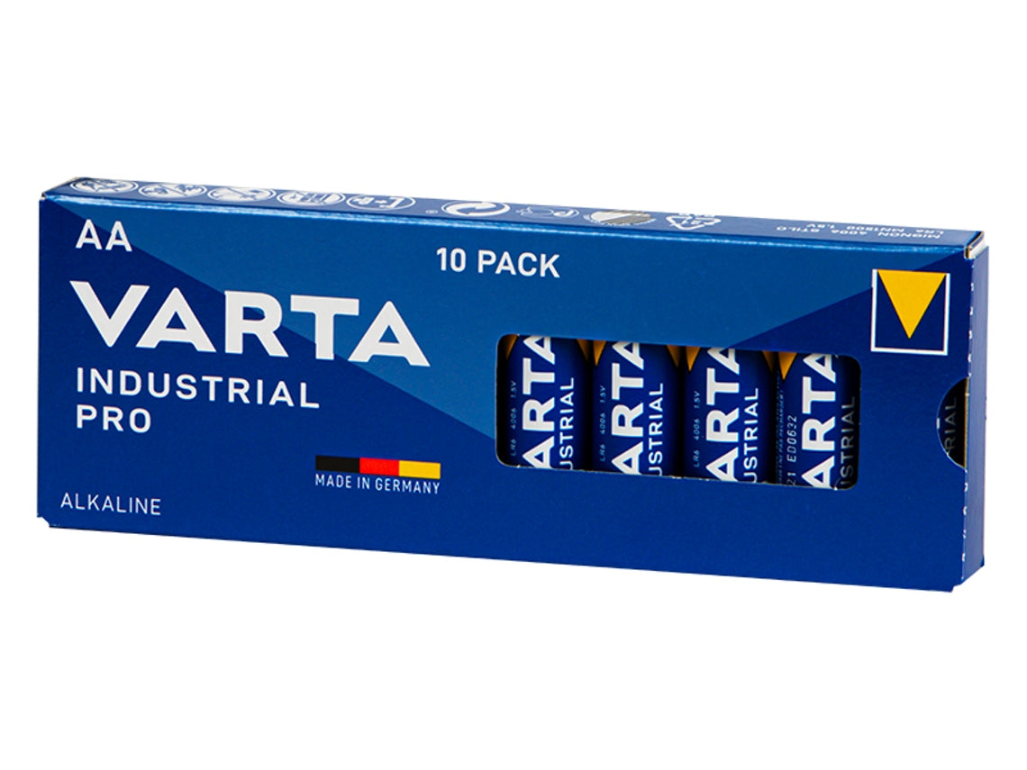 Varta Industrial Pro AA Batteries Pack of 4