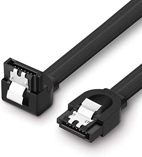 Sata 3 Cable 0.5M 6Gbs Black 90º