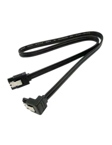 Sata 3 Cable 0.5M 6Gbs Black 90º