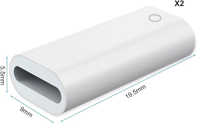 Conector / Adaptador de carregamento compatível com Apple Pencil 1 Geração