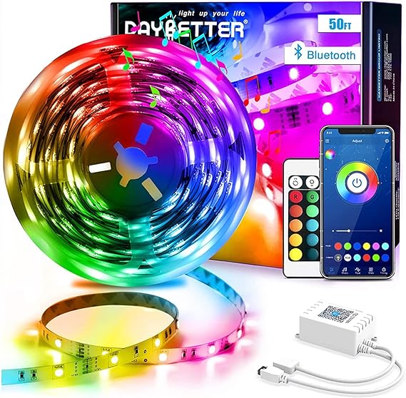 Fita LED DayBetter 15m 5050 RGB LED