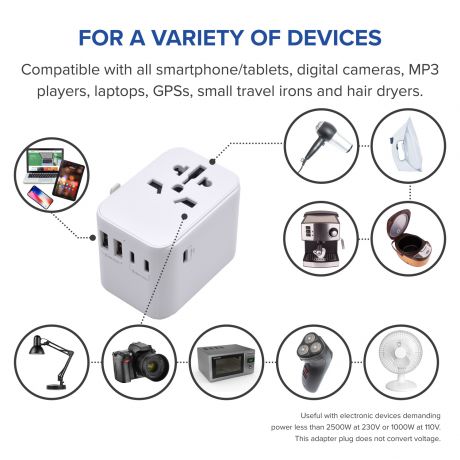 Ewent Universal Travel Adapter - EW1470 