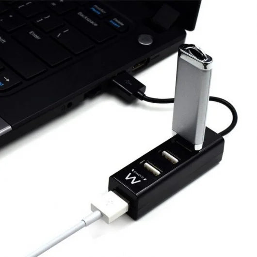 Ewent Mini-Hub 4 Portas USB 2.0