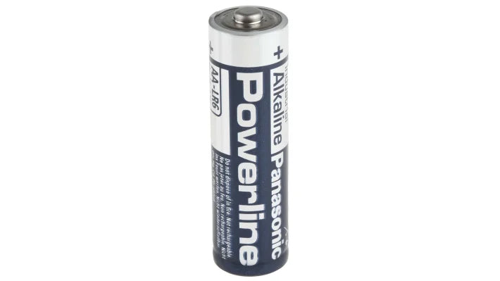 PANASONIC POWERLINE AA LR06 1.5V BATTERIES - 1 Unit