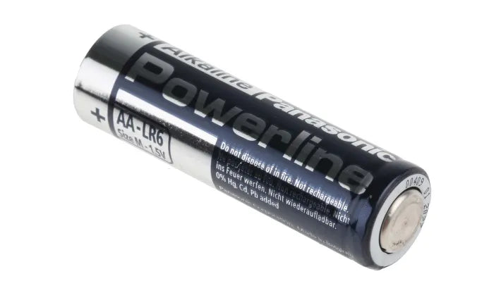 PANASONIC POWERLINE AA LR06 1.5V BATTERIES - 1 Unit