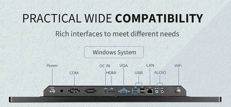 Computador Windows All In One Touch 21.5"