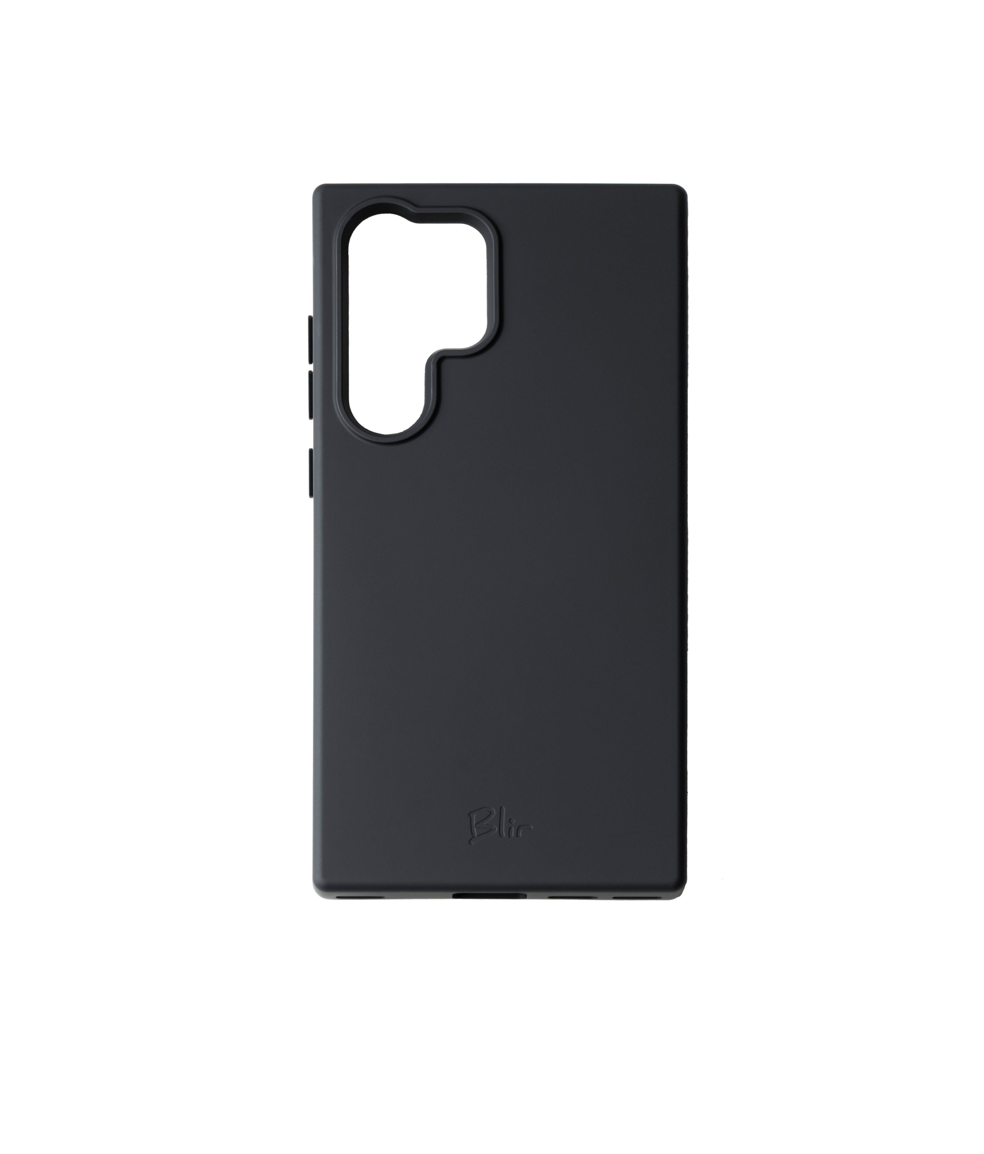 Blir Silhouette Elite - Capa de Silicone com Magsafe com Cordão Removível Preto para Samsung S24 Ultra