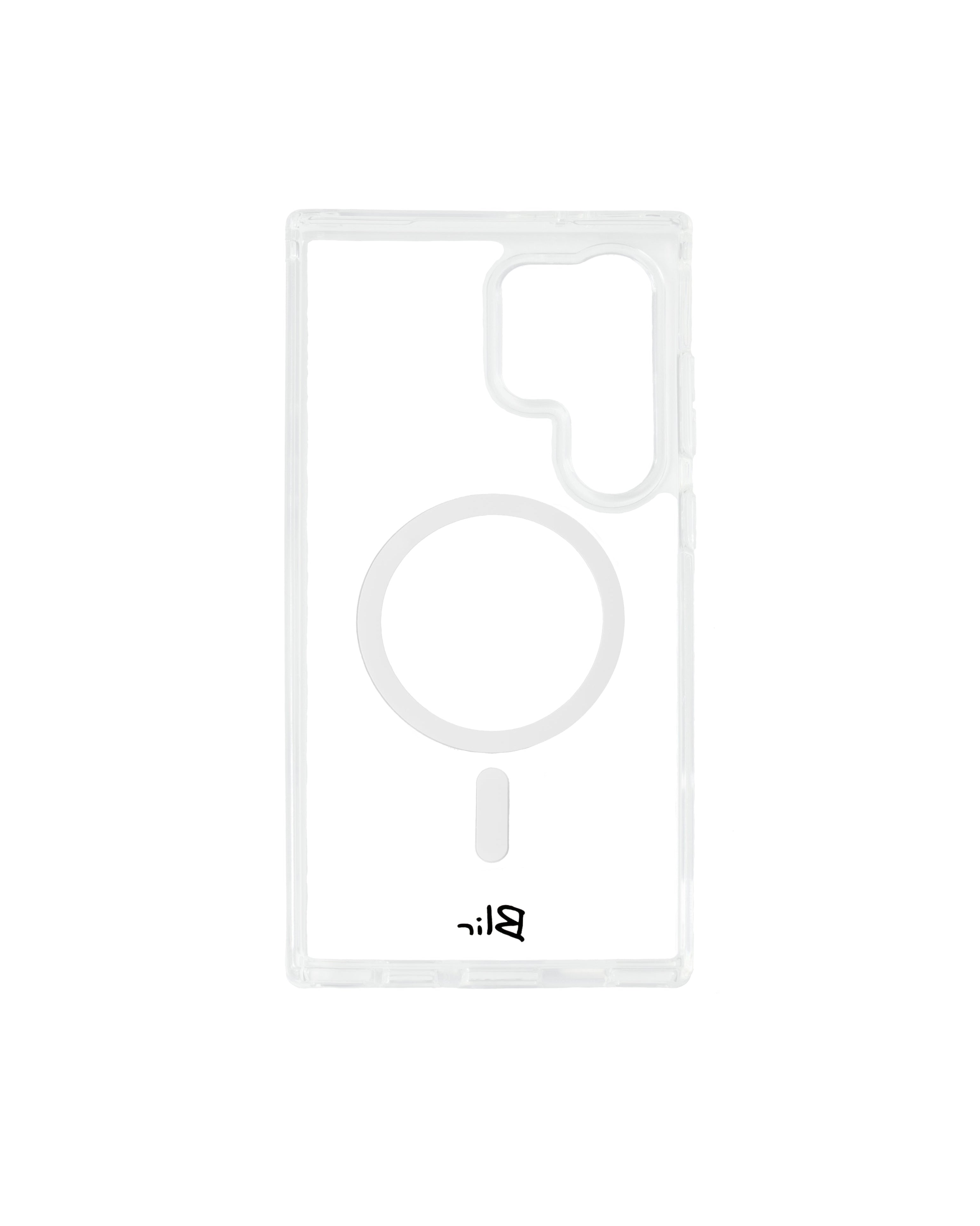 Blir Crystal Fusion - Capa Transparente com Magsafe com Cordão Removível para Samsung S24 Ultra