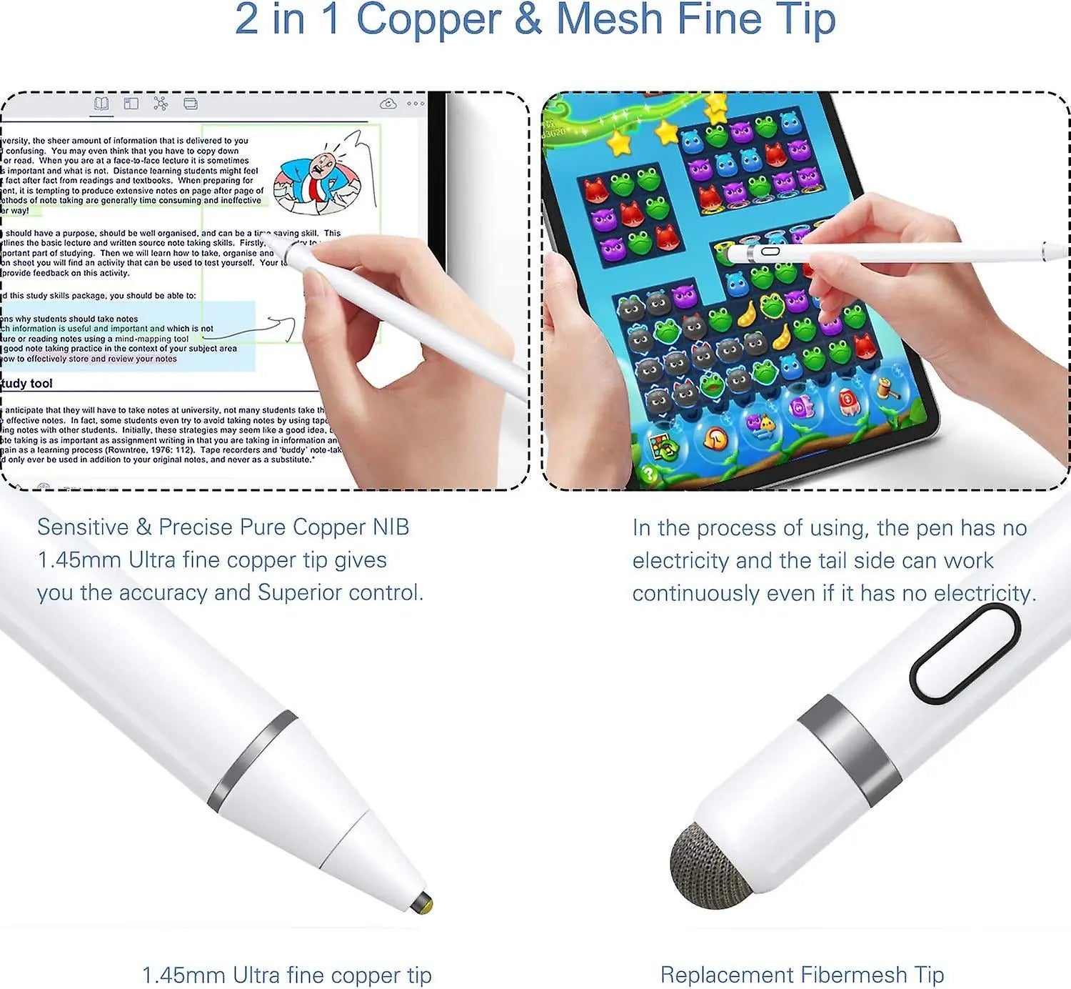 Stylus Pen Tablet Compatible with iPad