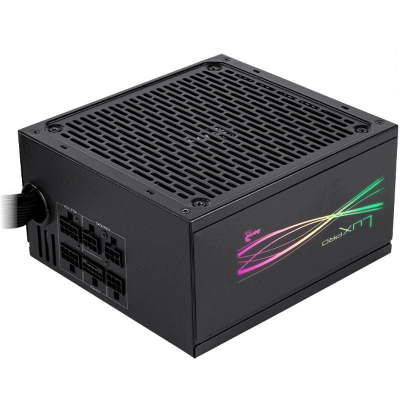 Fonte de Alimentação Aerocool LUXPRO RGB750M / 750W / Ventilador de 14cm / 80 Plus Bronze