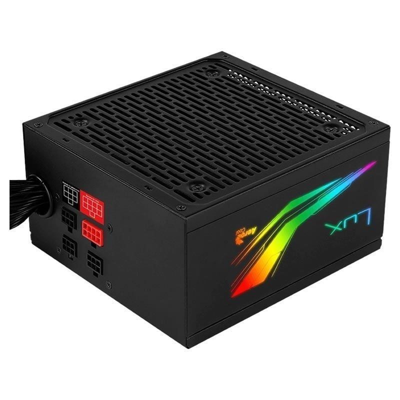 Aerocool LUX RGB 550M / 550W / Ventoinha de 12cm / 80 Plus Bronze