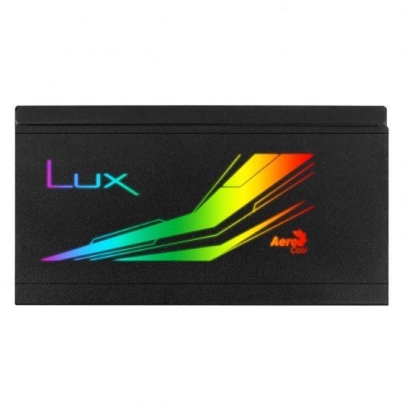 Aerocool LUX RGB 550M / 550W / Ventoinha de 12cm / 80 Plus Bronze