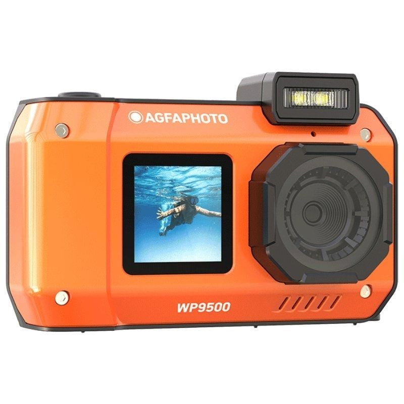 Agfaphoto Realishot WP9500 Câmara Digital de Desporto / 24MP / Laranja