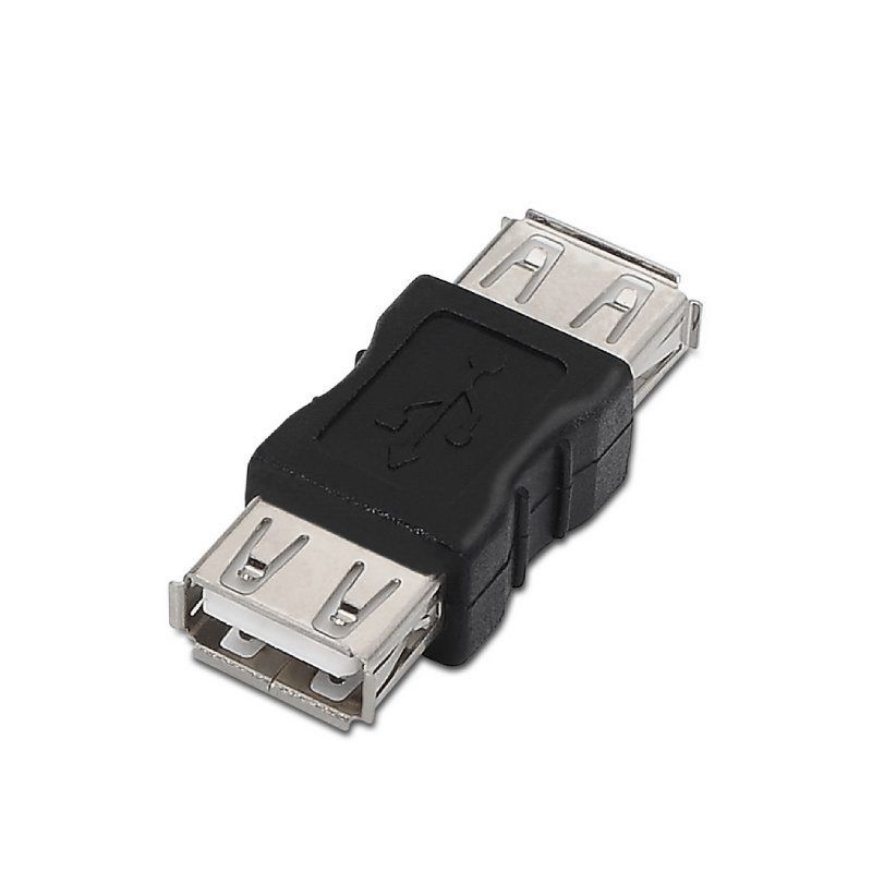 Adaptador USB 2.0 Aisens A103-0037 / USB Fêmea - USB Fêmea