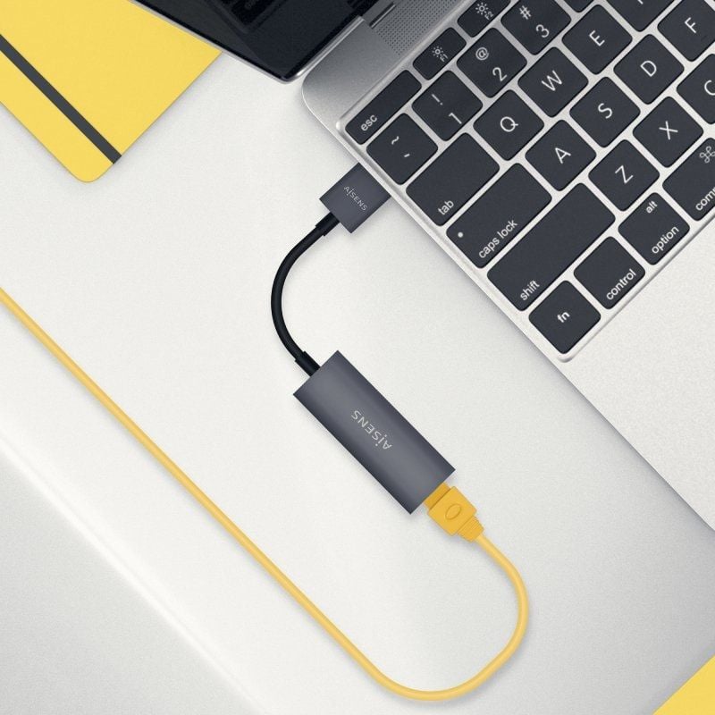 Adaptador USB 3.0 - RJ45 Aisens A106-0708 / 1000mbps