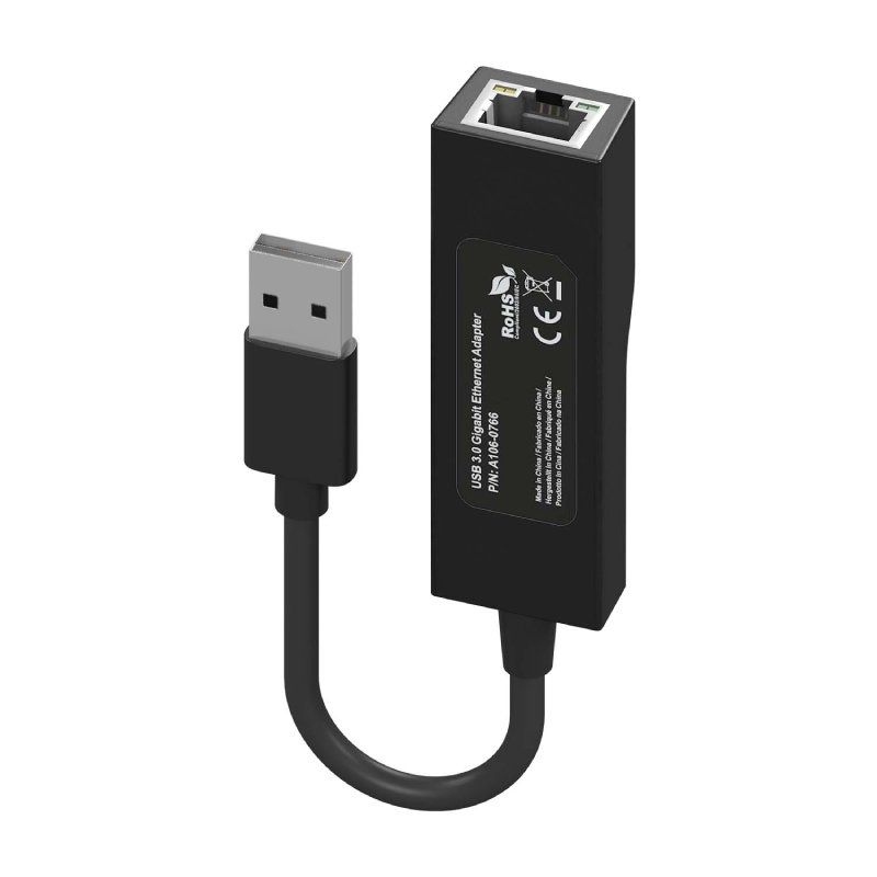 Adaptador USB 3.0 - RJ45 Aisens A106-0766 / 1000mbps